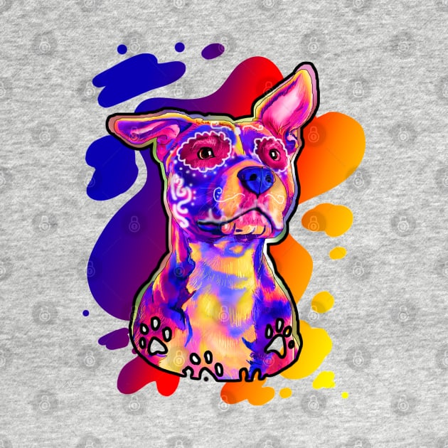 Pitbull color by GhostFox_Designs